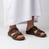 Sultan | Crescent Emblem Arabic Slipper | AD-01