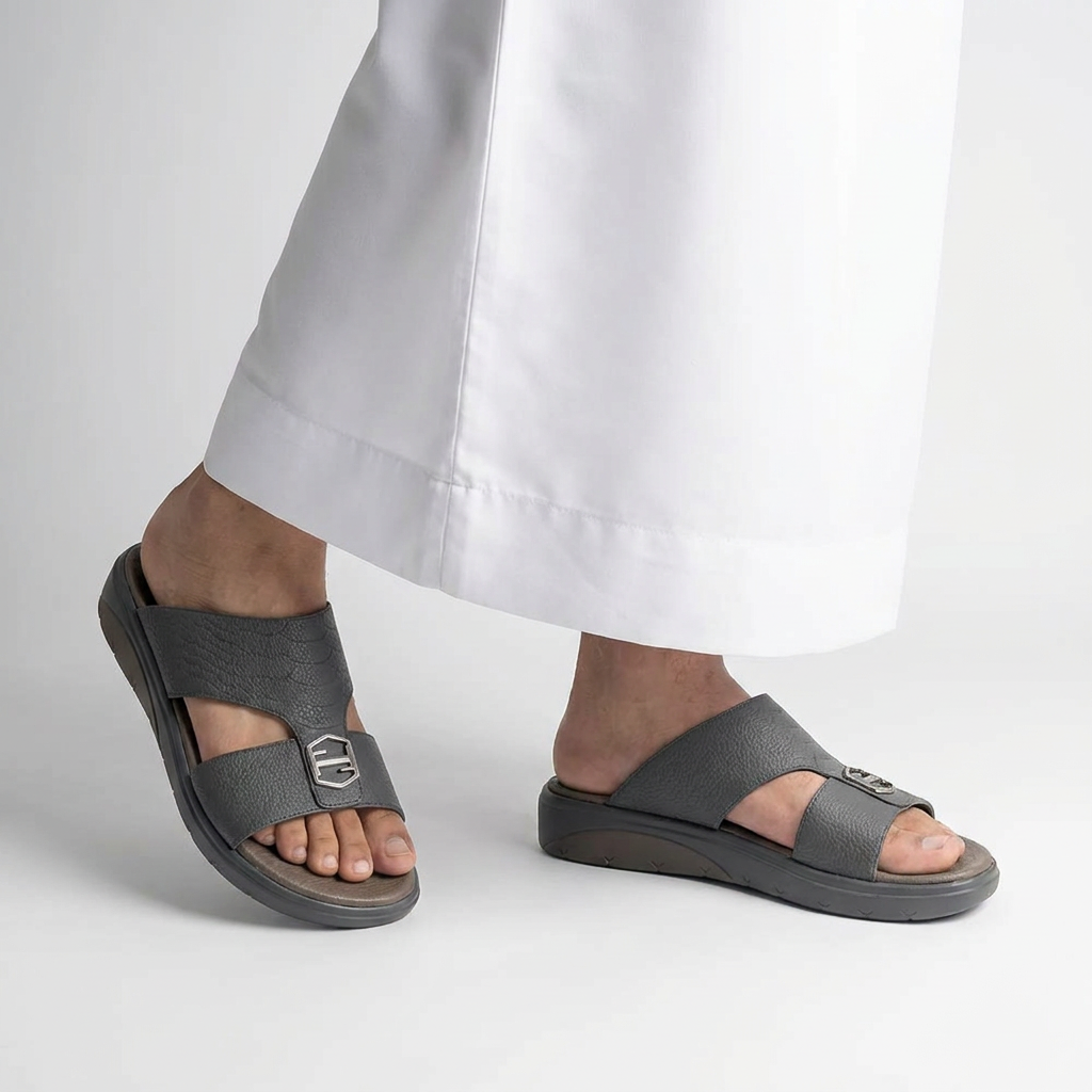 Emir | Signature Buckle Arabic Slipper | GS-1113
