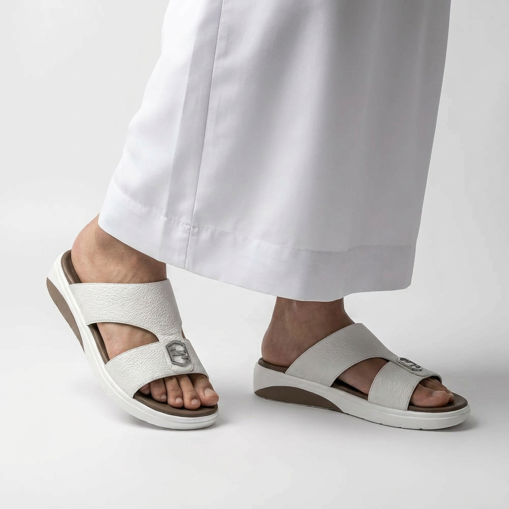 Emir | Signature Buckle Arabic Slipper | GS-1113