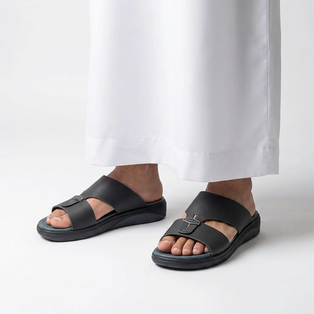 Barq | Emblem Strap Arabic Slipper | GS-1119