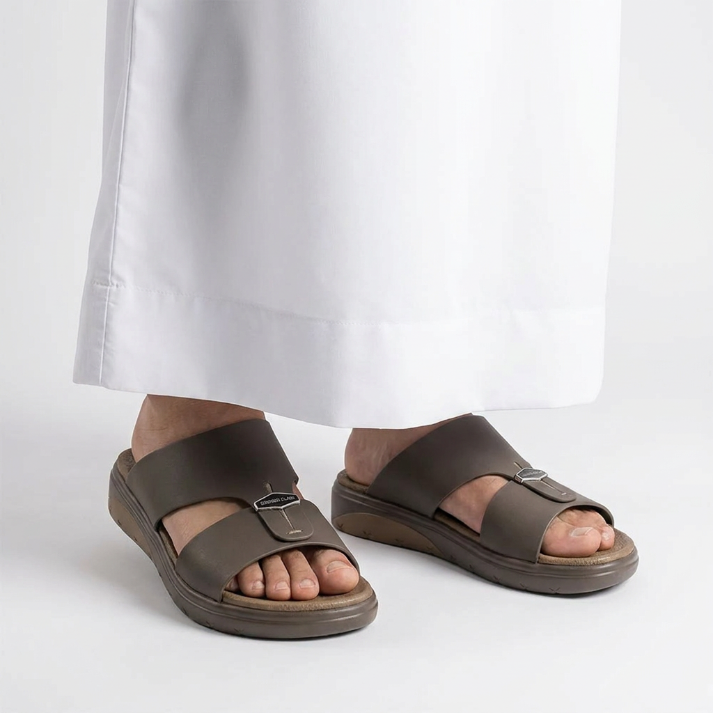 Barq | Emblem Strap Arabic Slipper | GS-1119