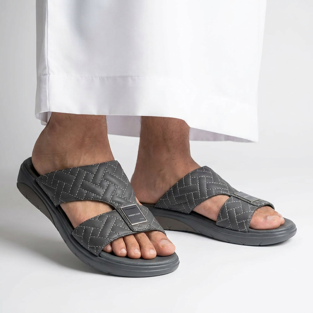 Fakhr | Heritage Weave Arabic Slipper | GS-1121