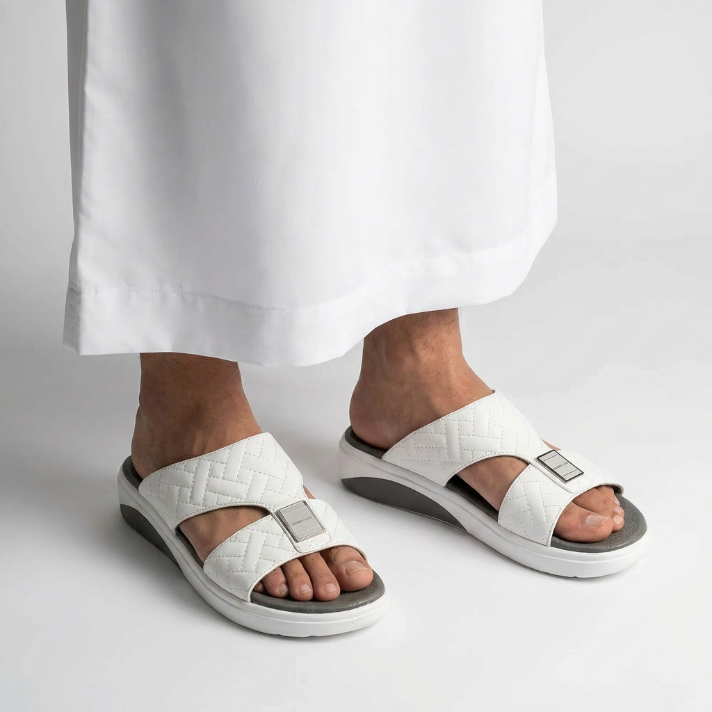 Fakhr | Heritage Weave Arabic Slipper | GS-1121