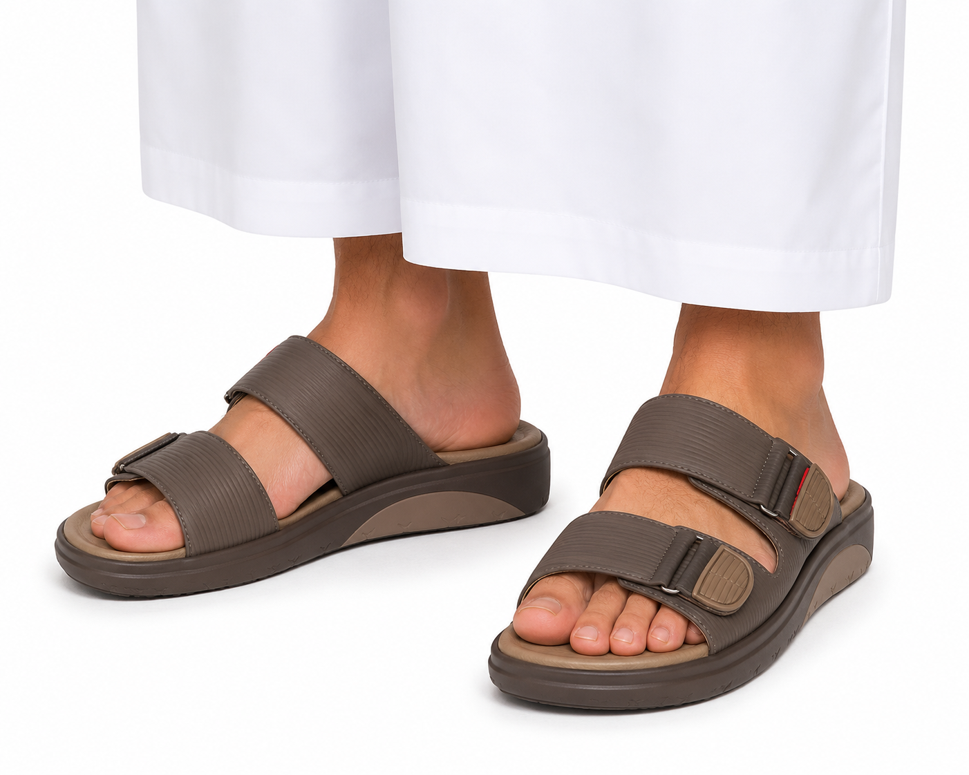 Rakeen | Dual Buckle Arabic Slipper | GS-1118