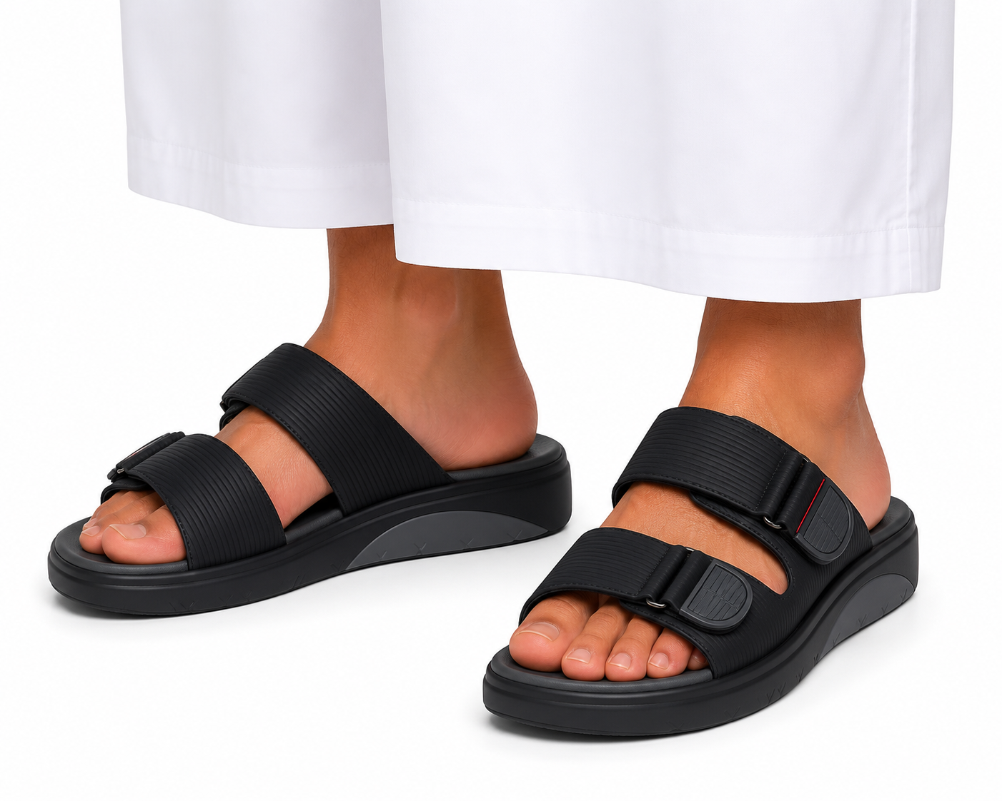 Rakeen | Dual Buckle Arabic Slipper | GS-1118