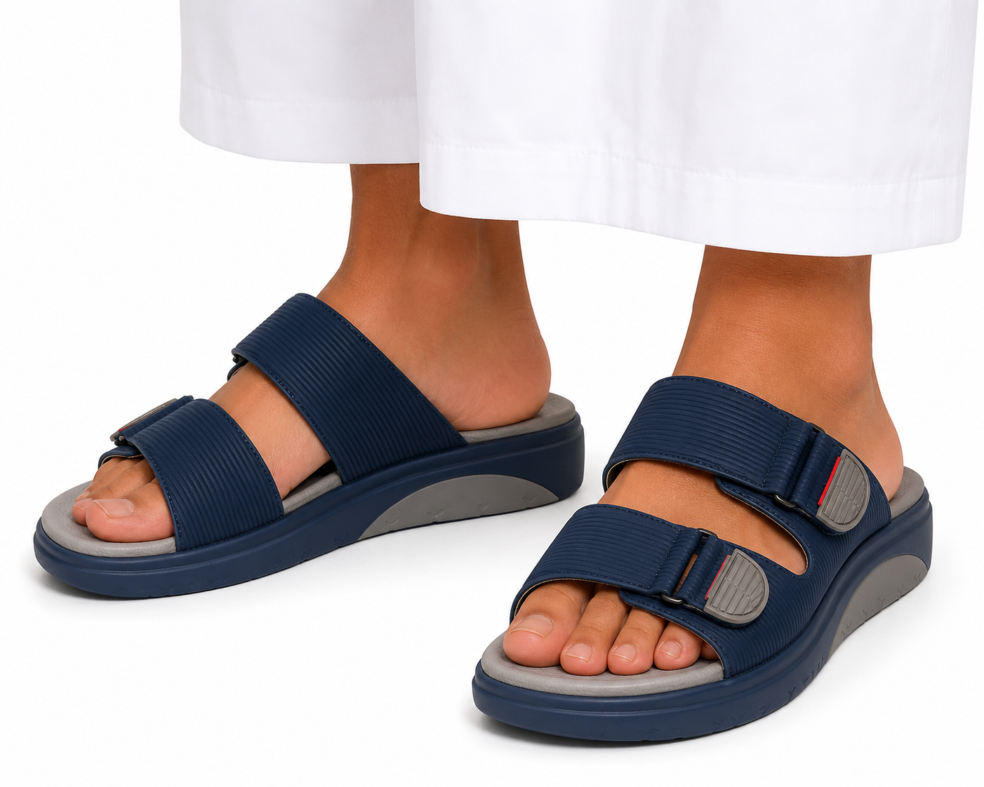 Rakeen | Dual Buckle Arabic Slipper | GS-1118