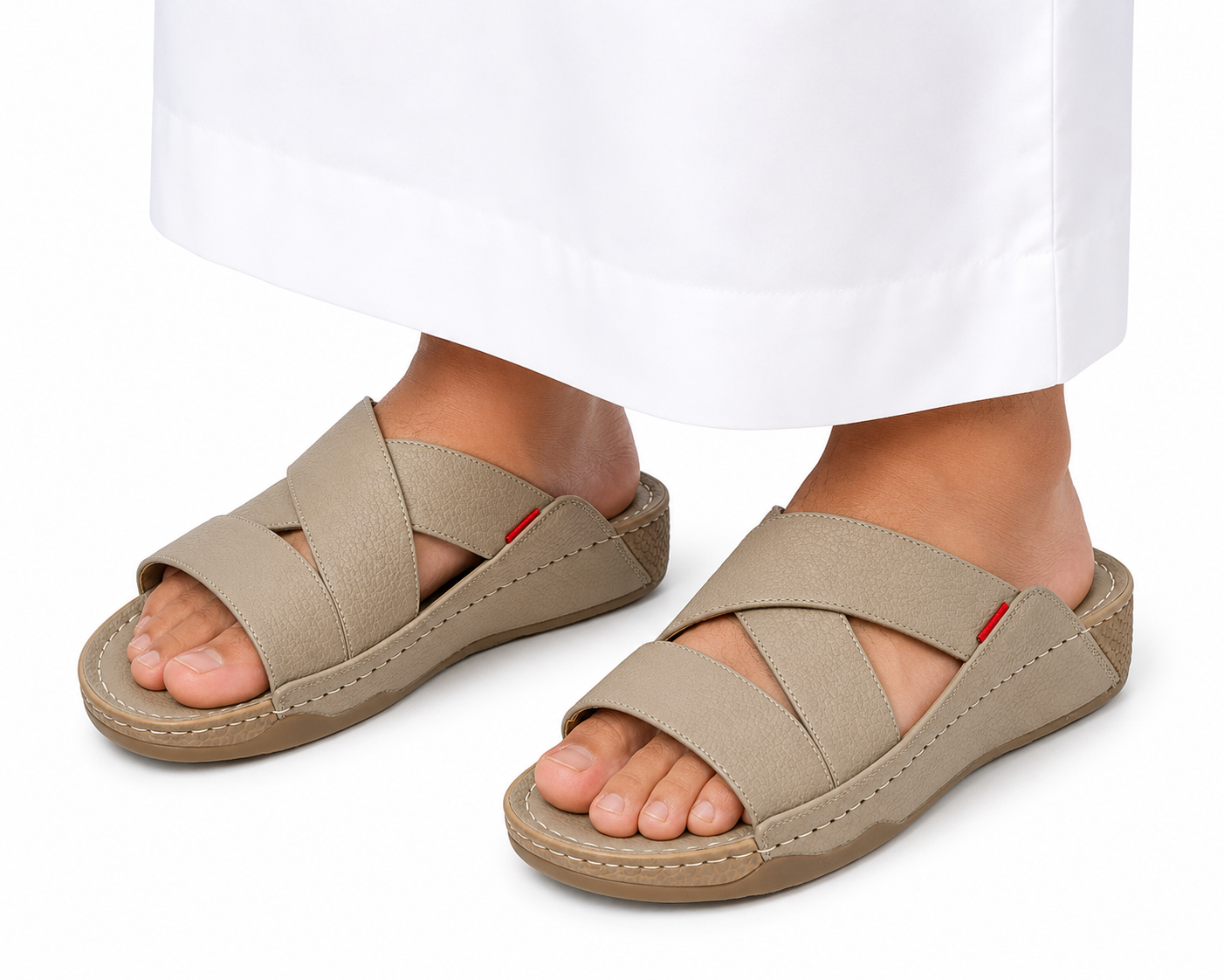 Aseel | Rimal Cross Strap Arabic Slipper | GS-9992