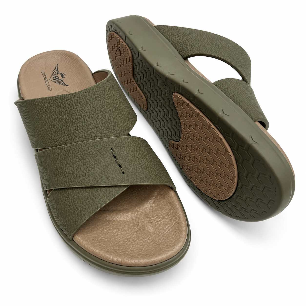 Noor | Cross Strap Arabic Slipper | GS-1114