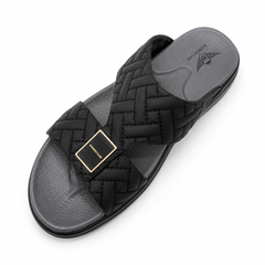 Fakhr | Heritage Weave Arabic Slipper | GS-1121