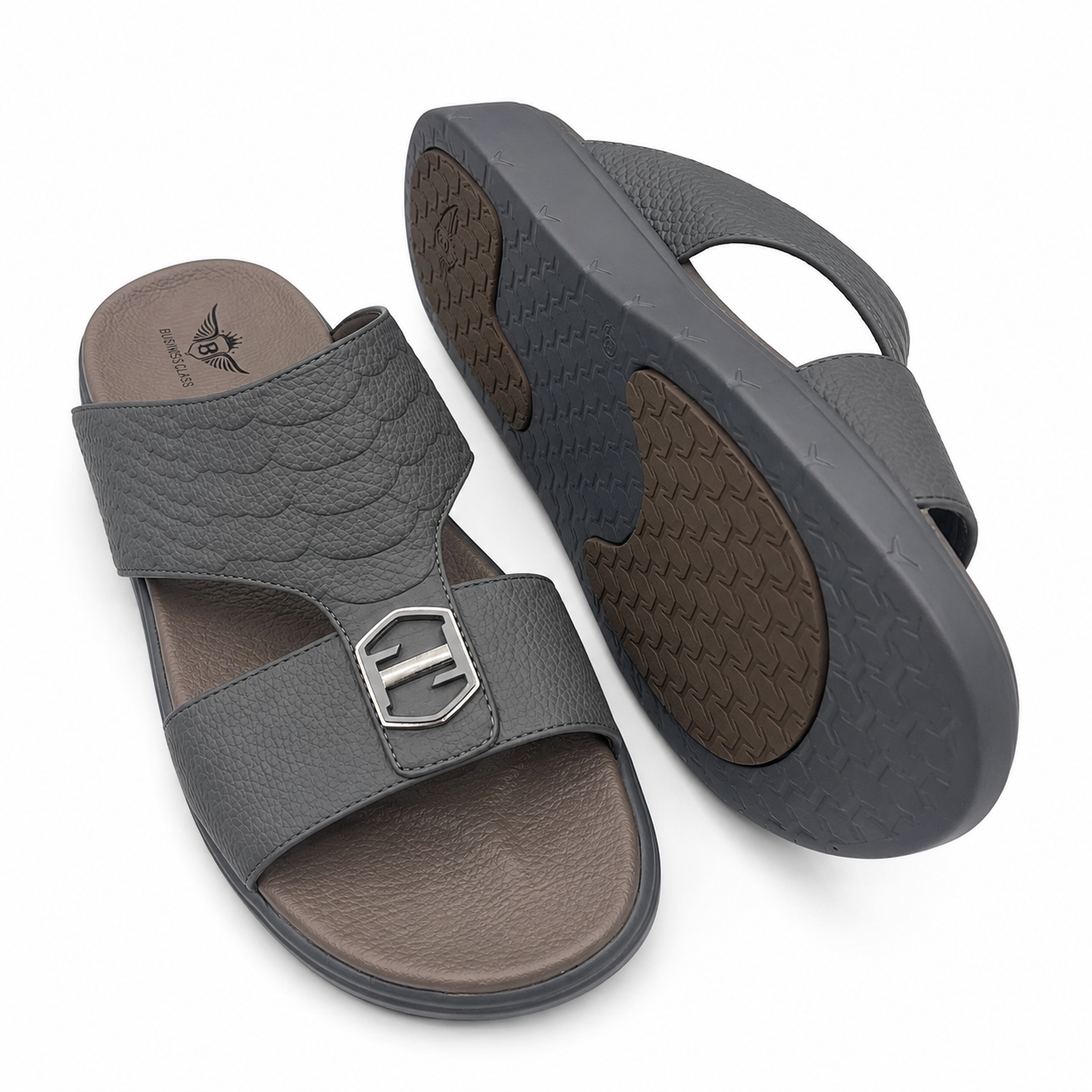 Emir | Signature Buckle Arabic Slipper | GS-1113